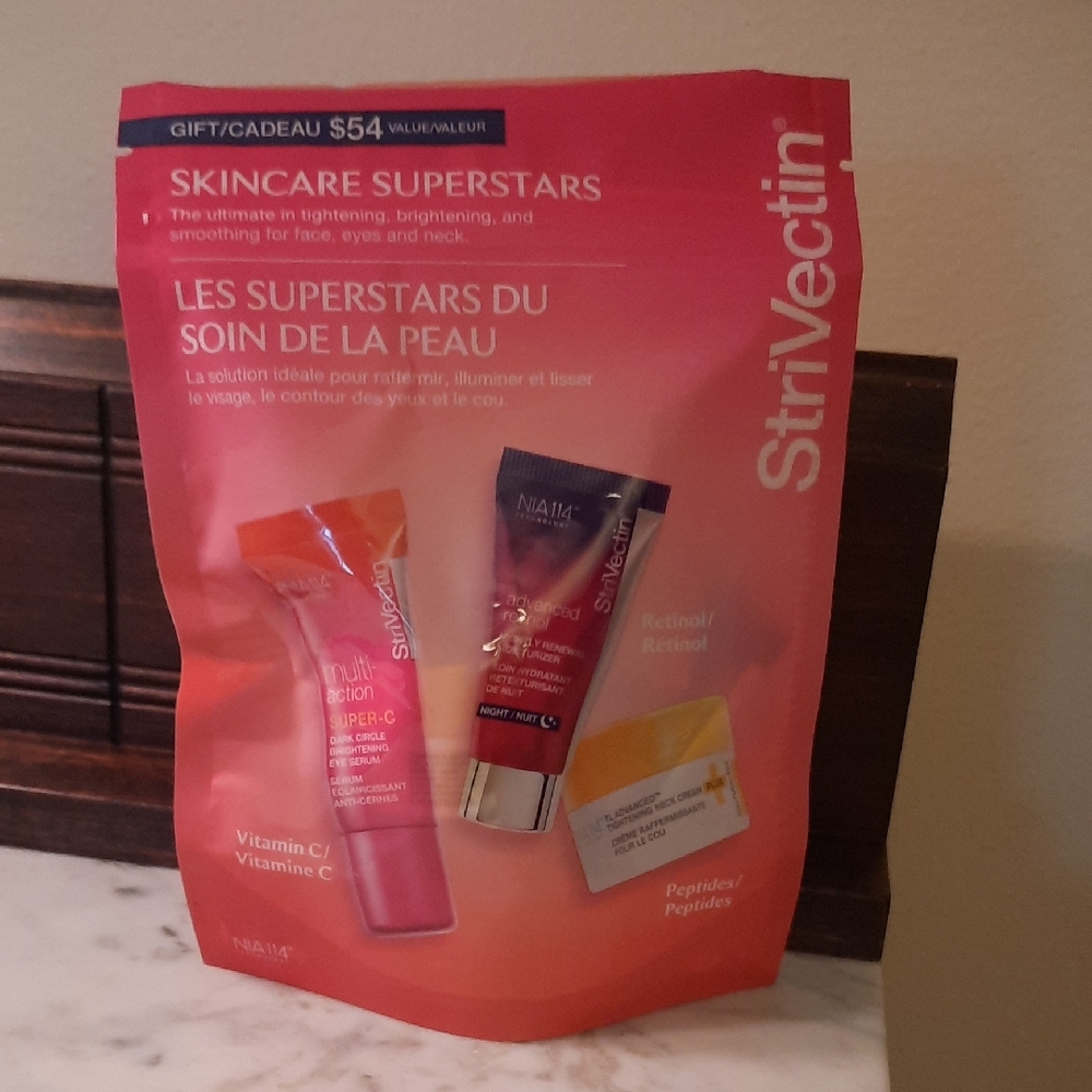 SEALED.  StriVectin Skincare Superstars Set